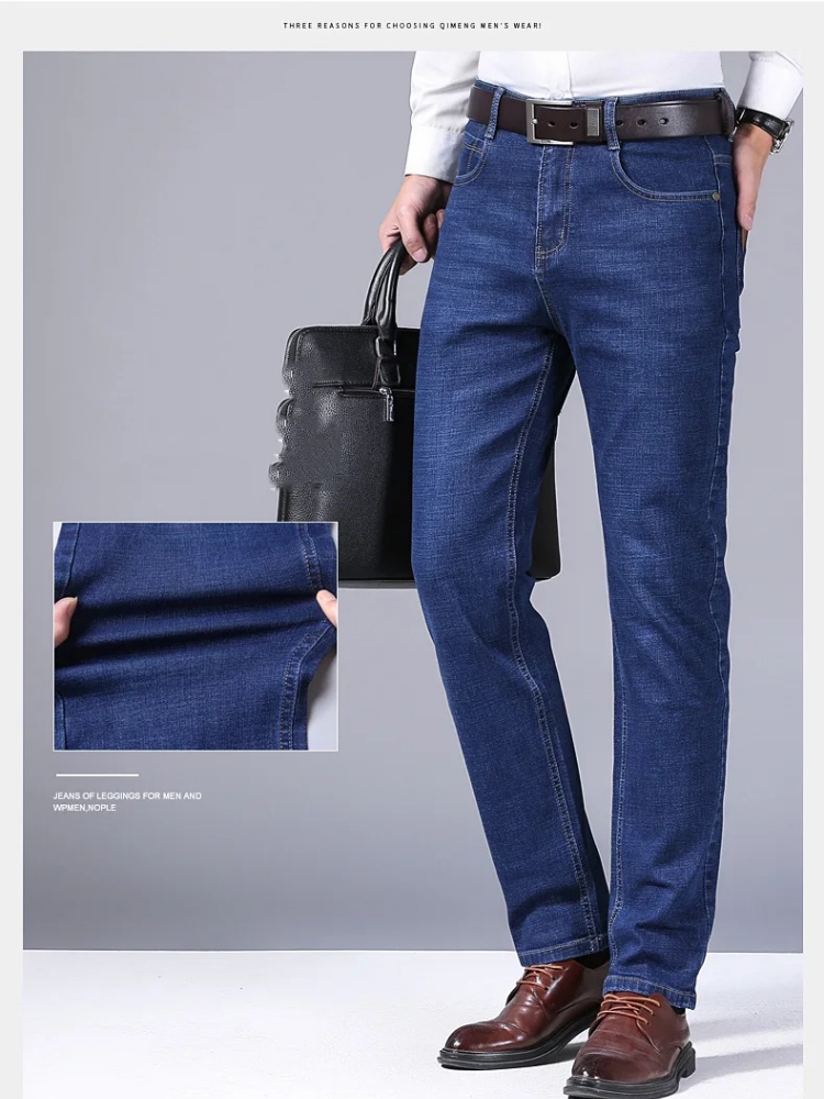 Levis Jeans 501 - กางเกงยีนส์ผู้ชายทรงคลาสสิก ยืดหยุ่นได้ รุ่นใหม่ปี 2025 แฟชั่นธุรกิจ สวมใส่สบาย