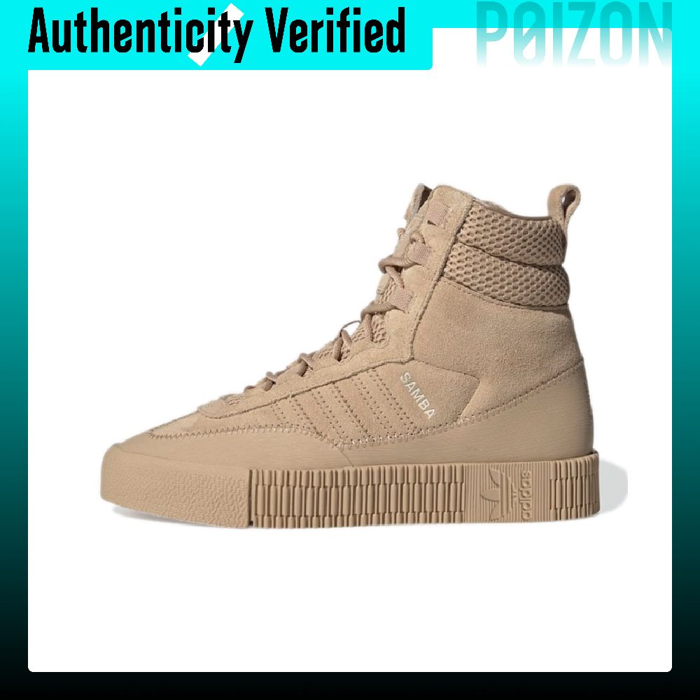 Adidas Shoes Samba - รองเท้าสเก็ตบอร์ด Adidas Originals Samba สำหรับผู้หญิง ทรงสูง