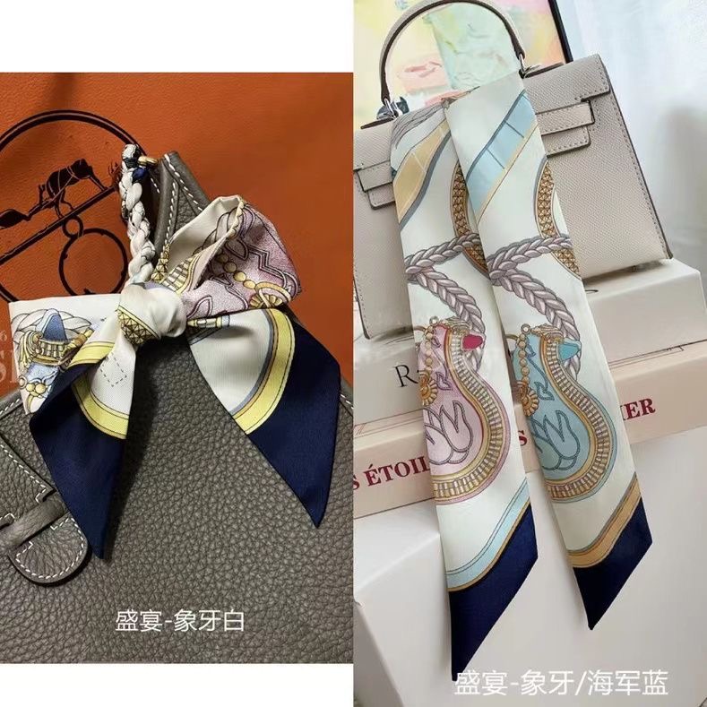 ใหม่ยาวอานผ้าพันคอผ้าไหมจําลอง - Face Scarf Mask บทวิจารณ์และราคา