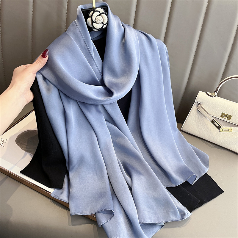 2024 แบรนด์หรูฤดูใบไม้ผลิขนาดใ - Silk Neck Scarf บทวิจารณ์และราคา