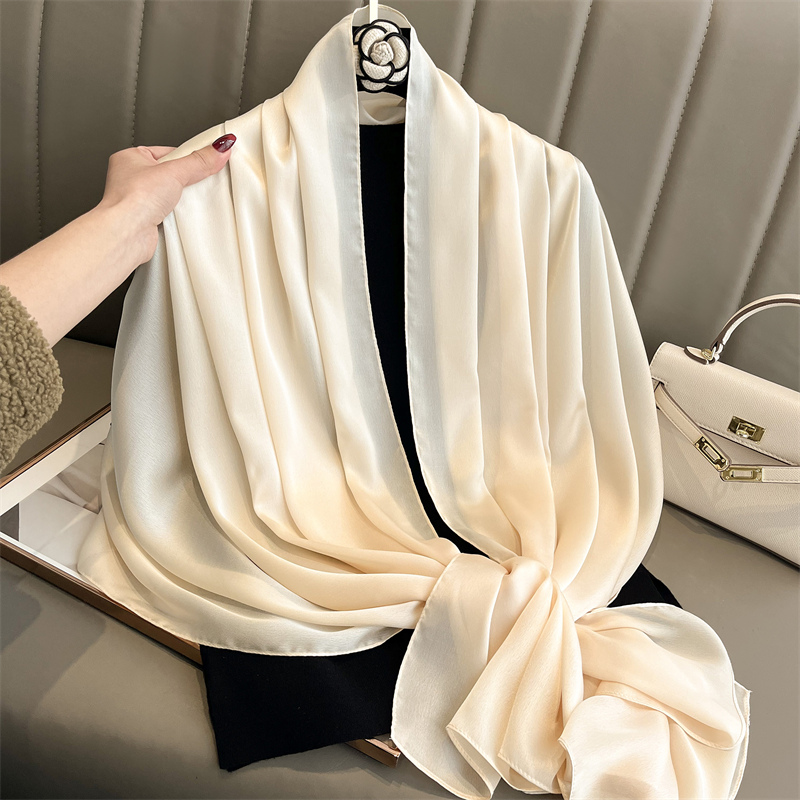2024 แบรนด์หรูฤดูใบไม้ผลิขนาดใ - Silk Neck Scarf บทวิจารณ์และราคา
