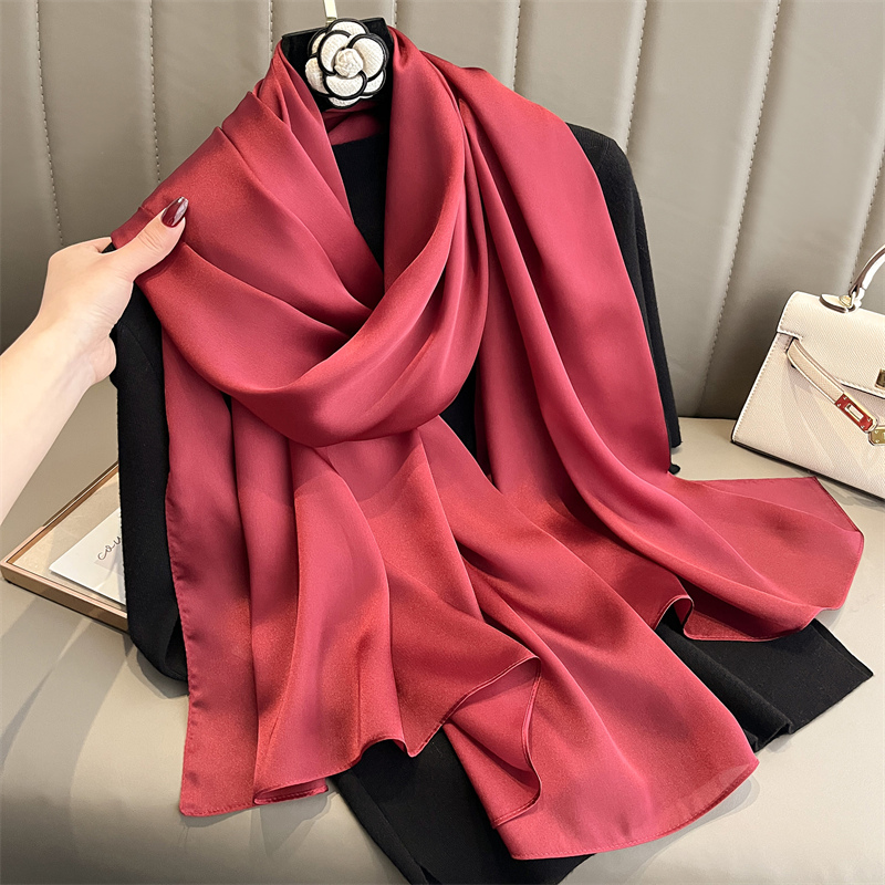 2024 แบรนด์หรูฤดูใบไม้ผลิขนาดใ - Silk Neck Scarf บทวิจารณ์และราคา