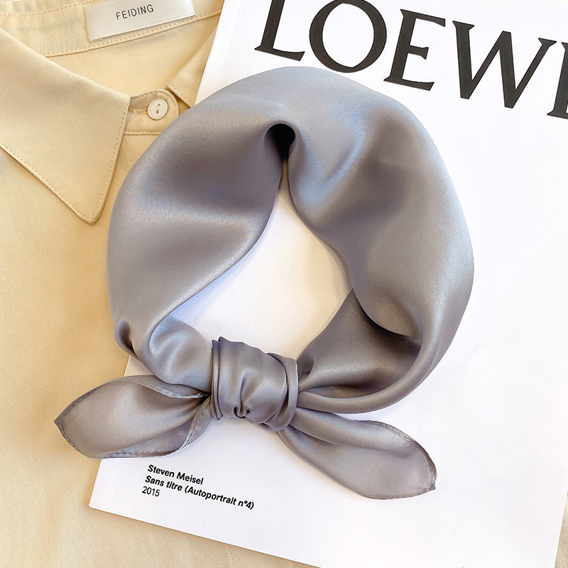 ผ้าคลุมไหล่แฟชั่นสำหรับผู้หญิง - Silk Neck Scarf บทวิจารณ์และราคา