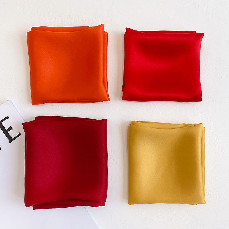 ผ้าคลุมไหล่แฟชั่นสำหรับผู้หญิง - Silk Neck Scarf บทวิจารณ์และราคา